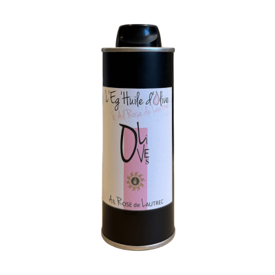 Huile extraite d'Olive & Aïl Rose - Bidon métal