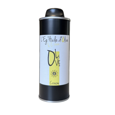 Huile extraite d'Olive & Citron - Bidon métal